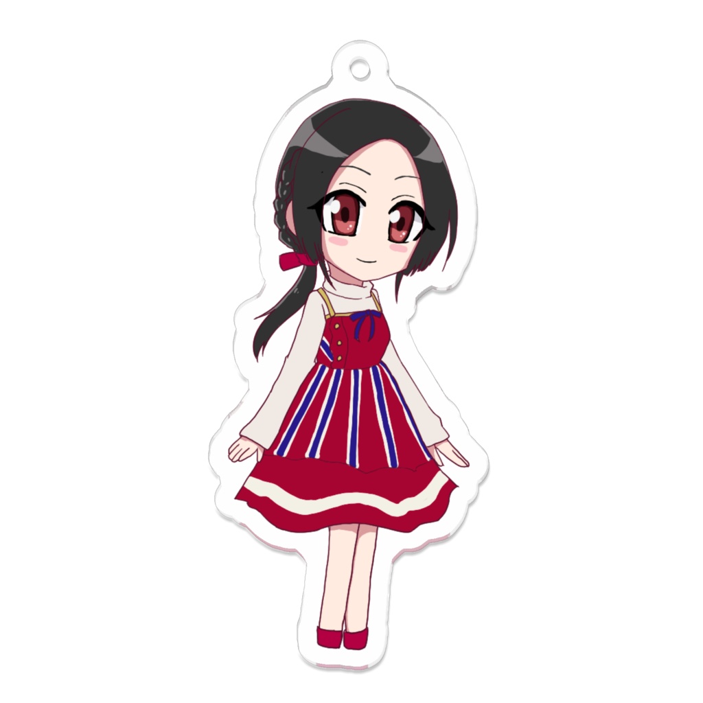 デフォルメアクリルキーホルダー【飯島楓】