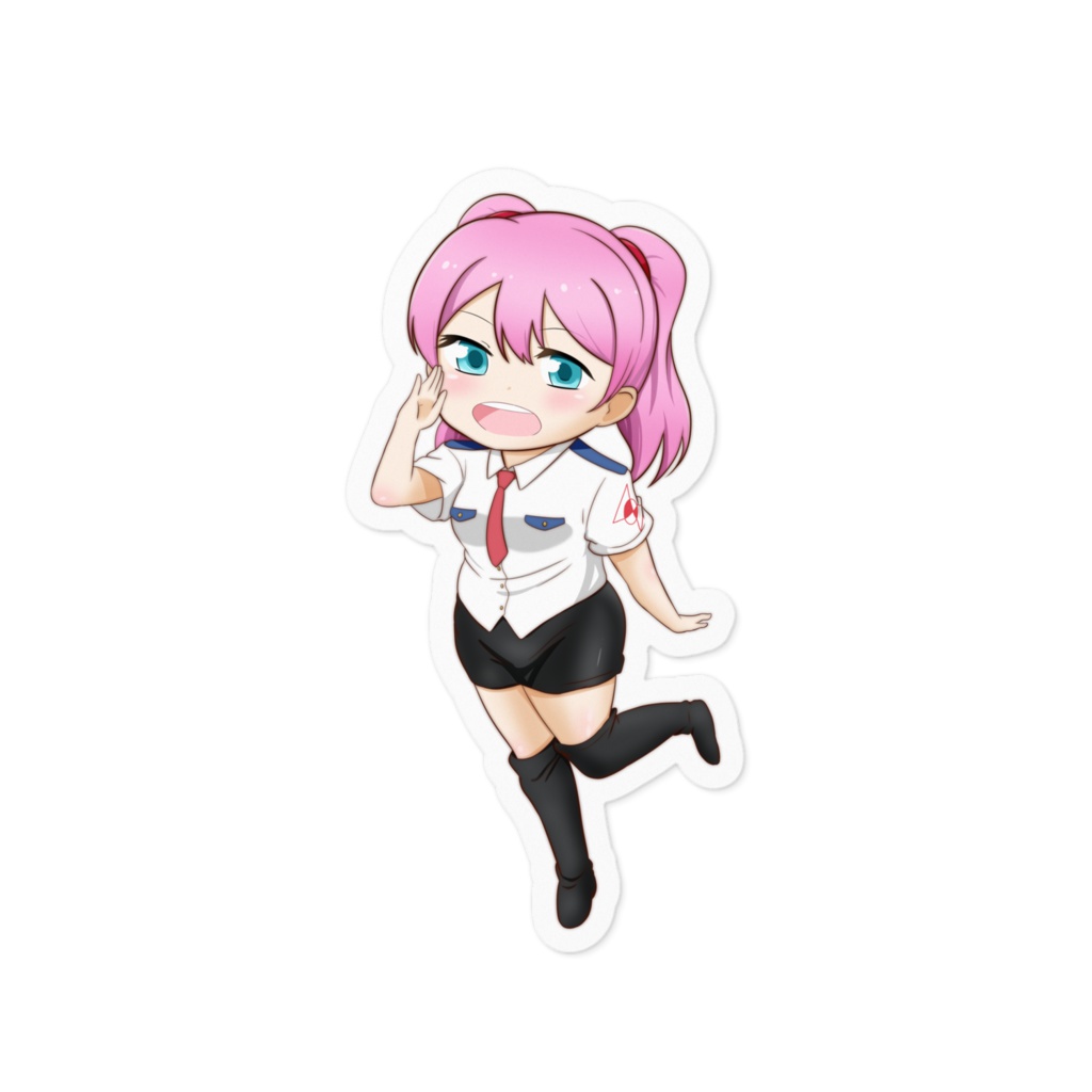 ポリスちゃんステッカー