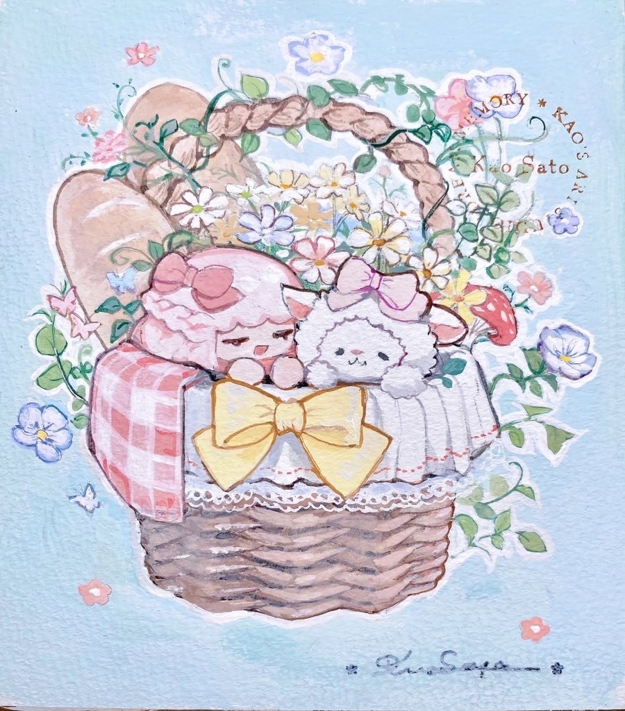 原画 Blossom Basket