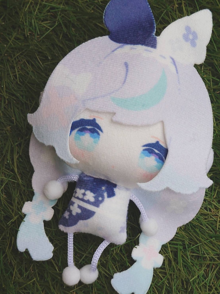 くろえさん足ぶらぶらマスコットキーホルダー