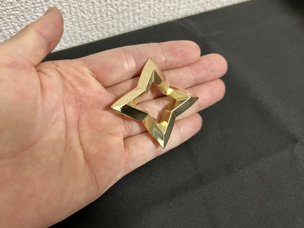 【非公式】天音かなたの天使の輪【真鍮削り出し品】