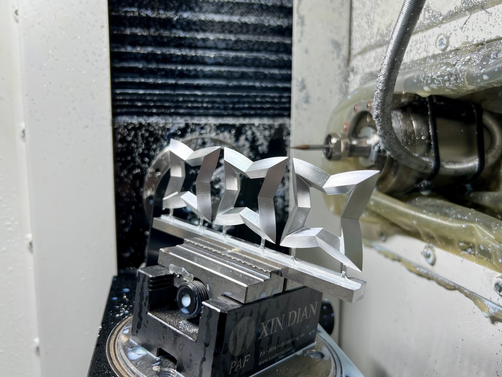 【非公式】天音かなたの天使の輪【アルミ削り出し+ブルーアルマイト】