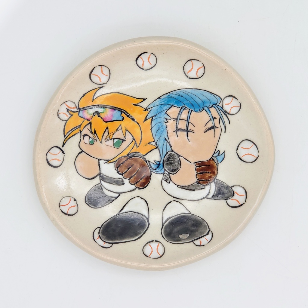 パワプロキャラ絵皿⑥