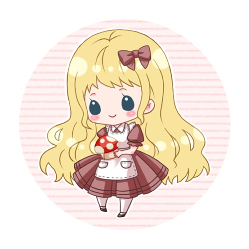 缶バッジ＊アリス