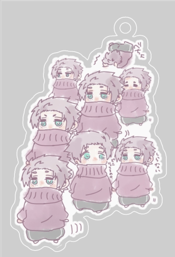 ぽやぴ アクリルキーホルダー