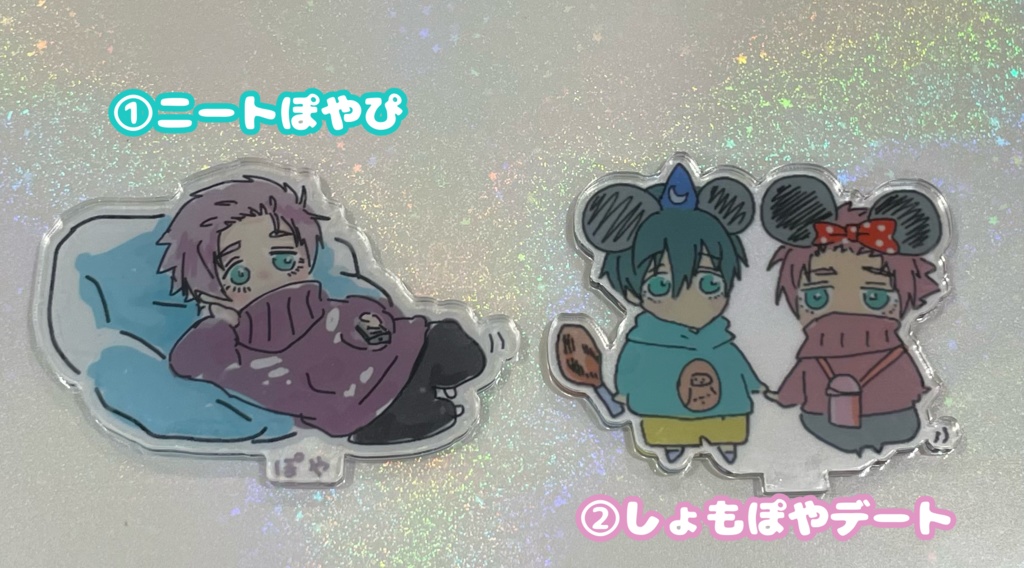 ぽやとしょもぽや　アクリルスタンド