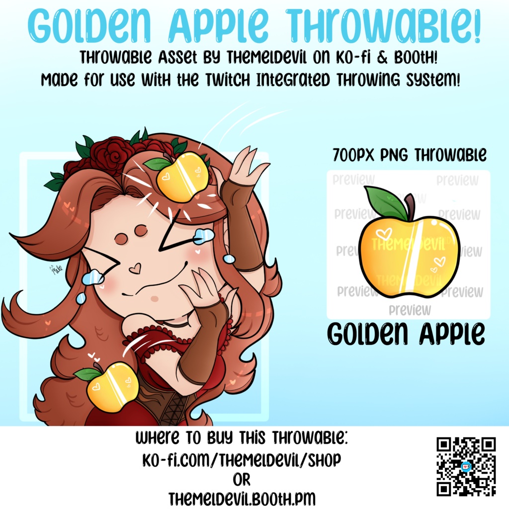 Vtuber Throwables! | Golden Apple