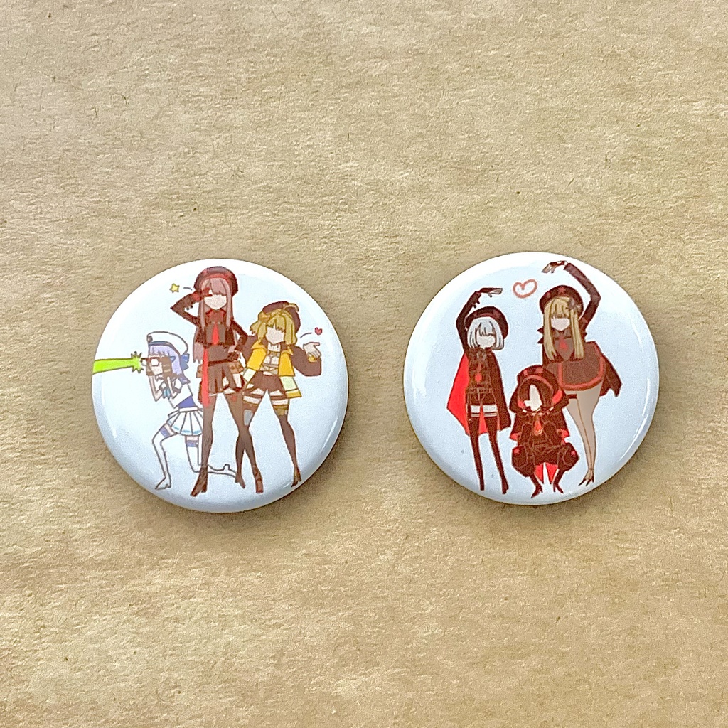 幸せ世界線缶バッジ