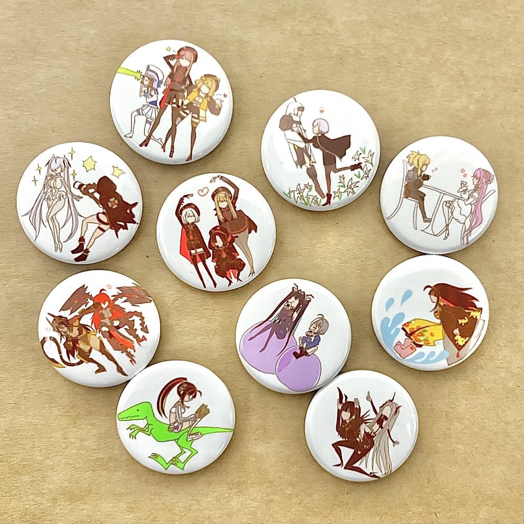 幸せ世界線缶バッジ