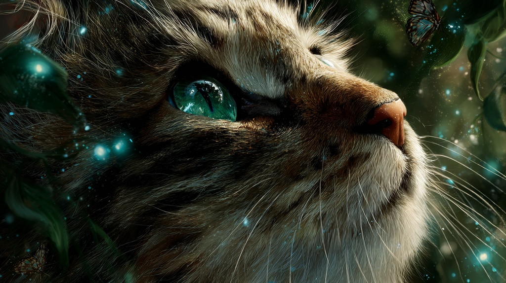 【4K/シネマティック】ループ素材/背景 ファンタジー・キャット パック Vol.1 (全4種)