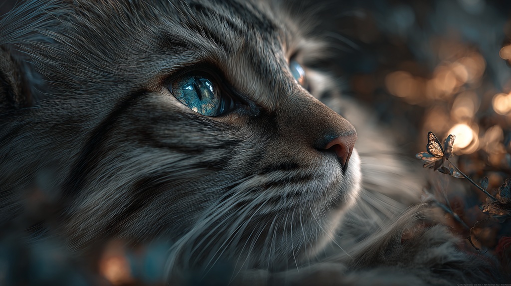 【4K/シネマティック】ループ素材/背景 ファンタジー・キャット パック Vol.1 (全4種)