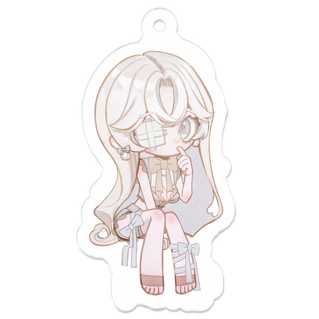 錯綜のおすわりアクリルキーホルダー🧎🏻