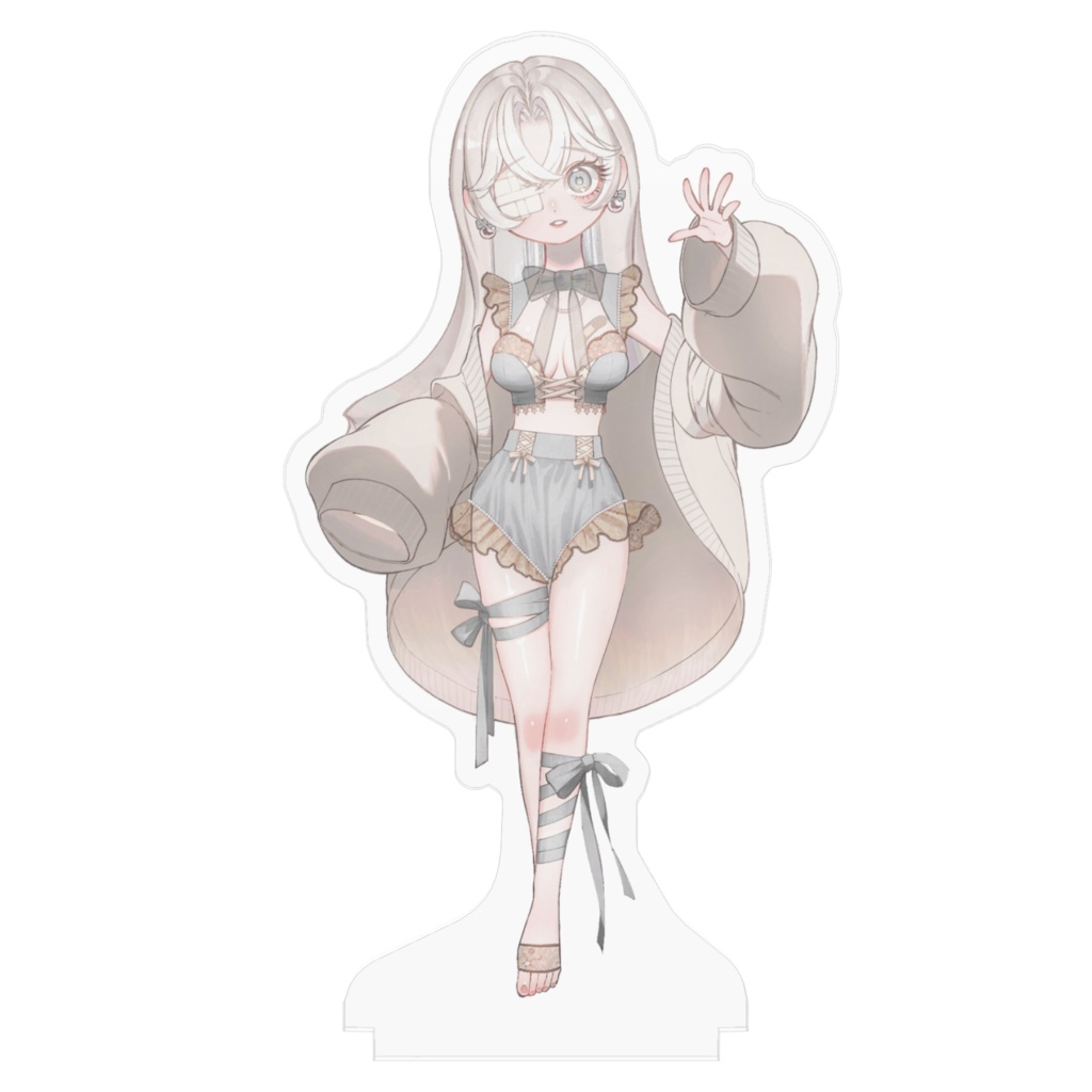 錯綜のアクリルフィギュア(カーディガン)