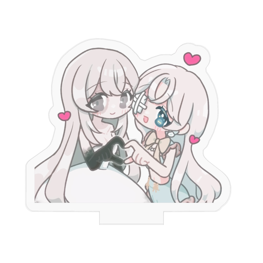 ミニアクリルスタンド(大人、子供錯綜)