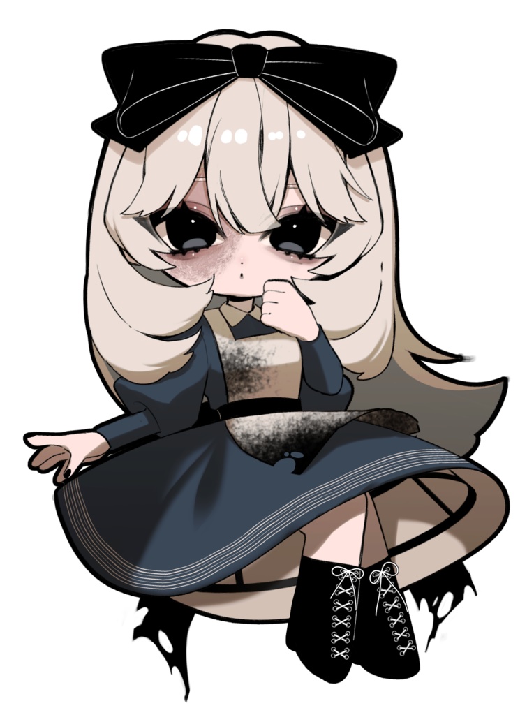 錯綜のスマホステッカー3種類