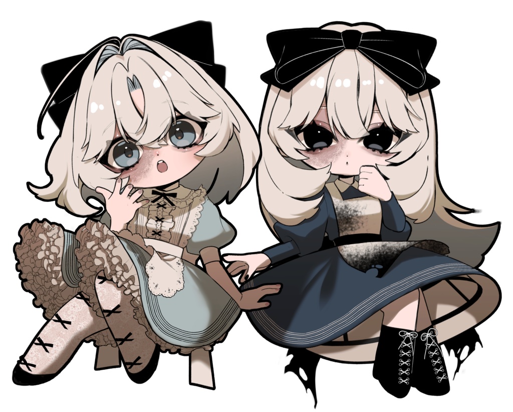 錯綜のアクリルキーホルダー(2種類)