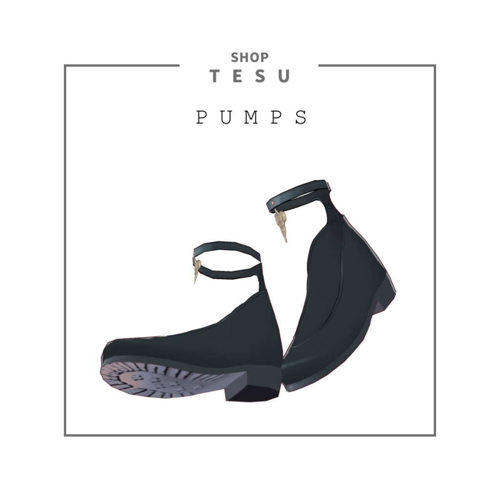 【VRoid】リボンカーディガン/ブラウス&スリットスカート