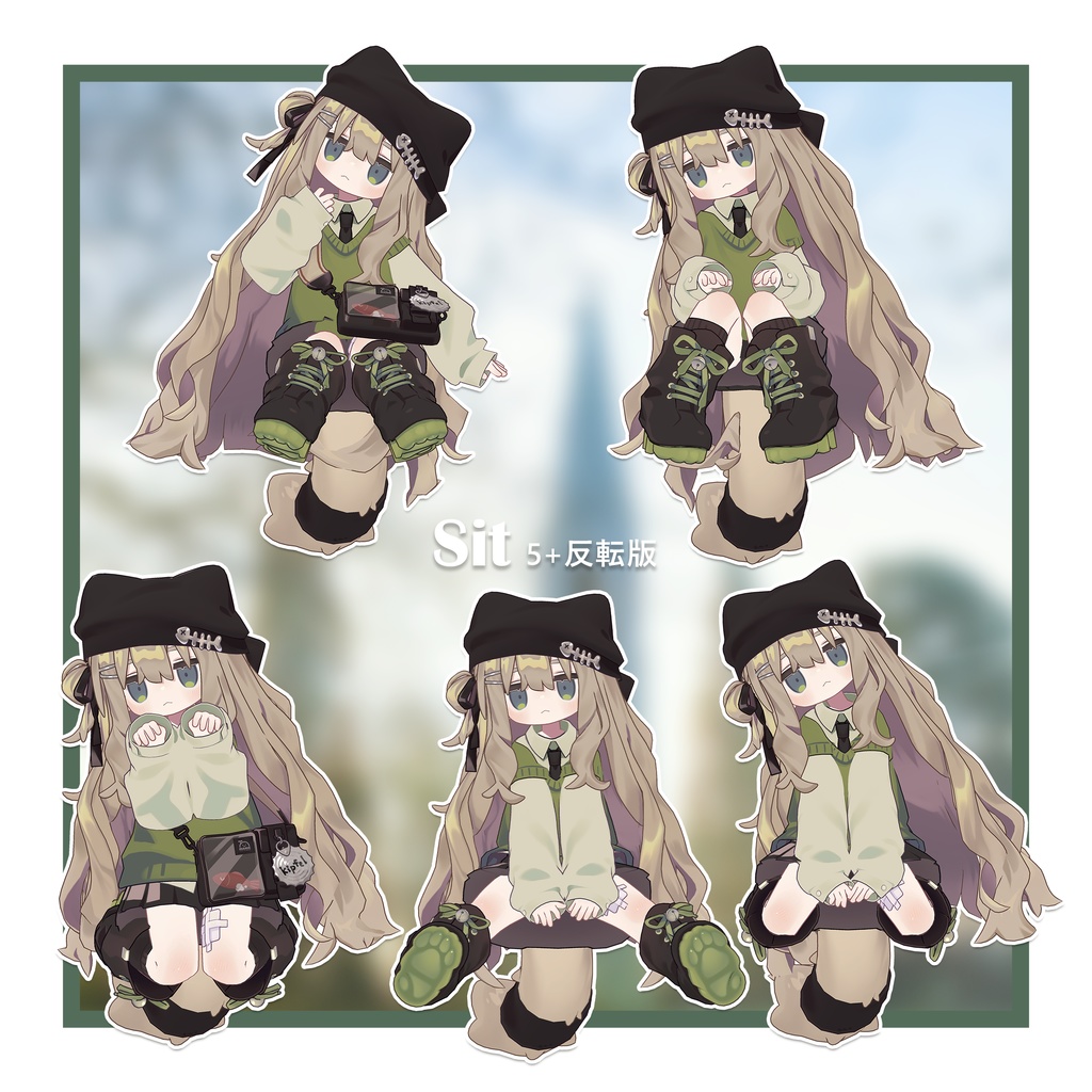 【無料版有】minuit poseset-04【FREE Sample】