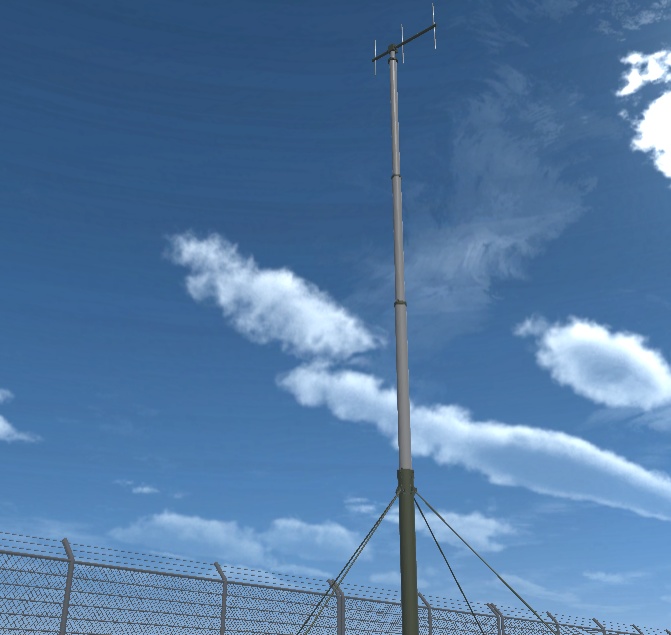 「軍用通信マストセット（八木？＋ホイップアンテナ）【無料版あり】」