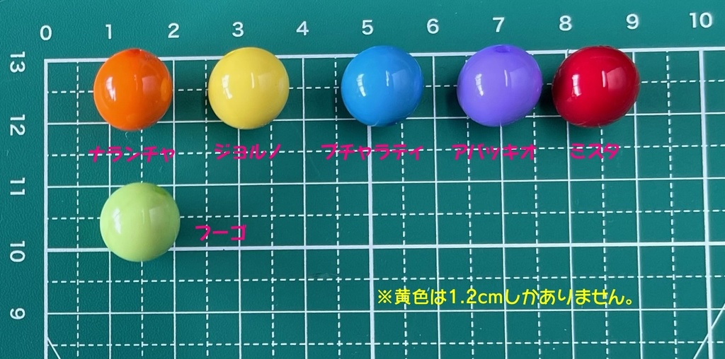 フーゴとCPのチャーム♪