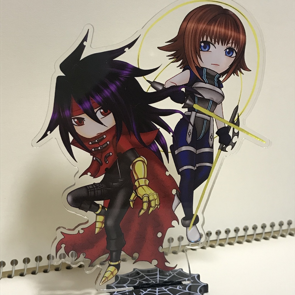 ヴィンセント達のアクスタ ウッドキーホルダー