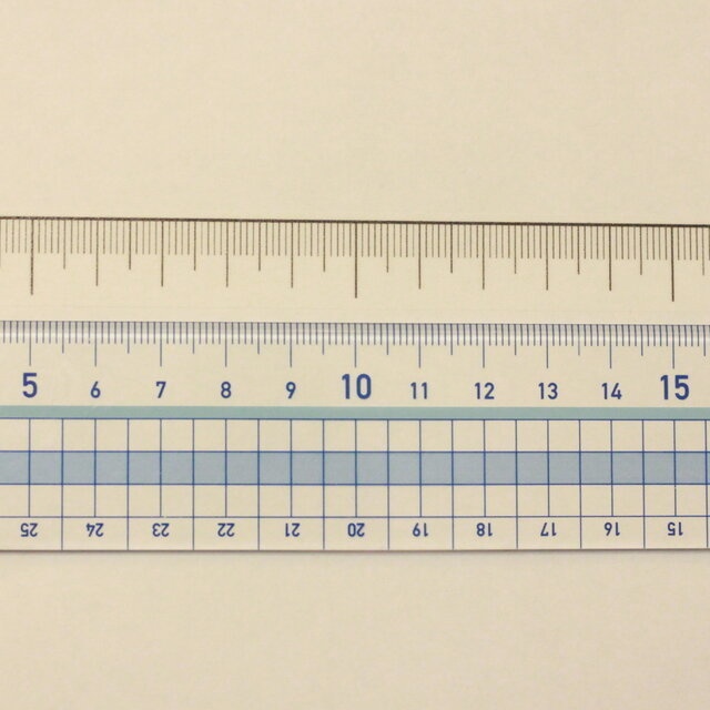 シンプル定規のマスキングテープ