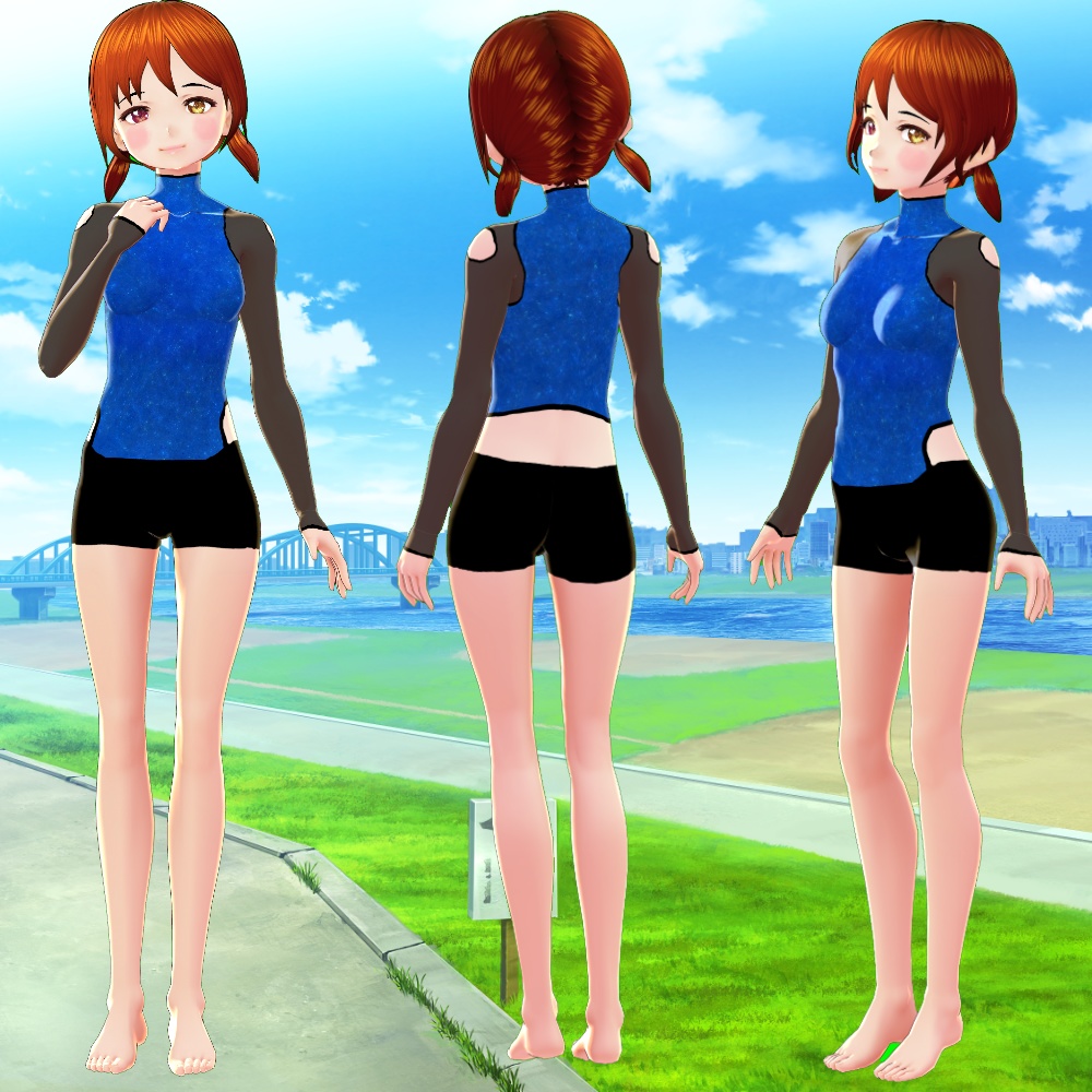 [VRoid] Cute Leotard かわいいレオタード