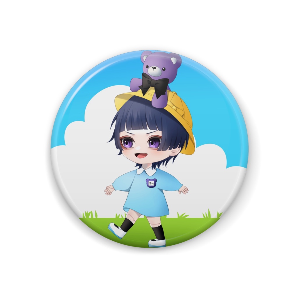 蒼羽 幼稚園ver. 缶バッジ