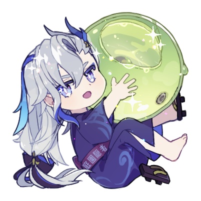 ぶどう飴風ヌヴィレットミニアクスタ