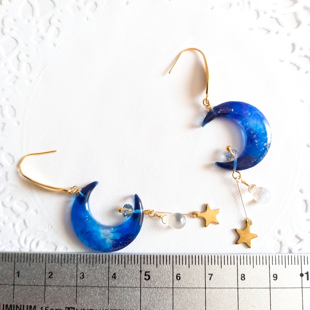 星月夜 ピアス イヤリング(送料込み)