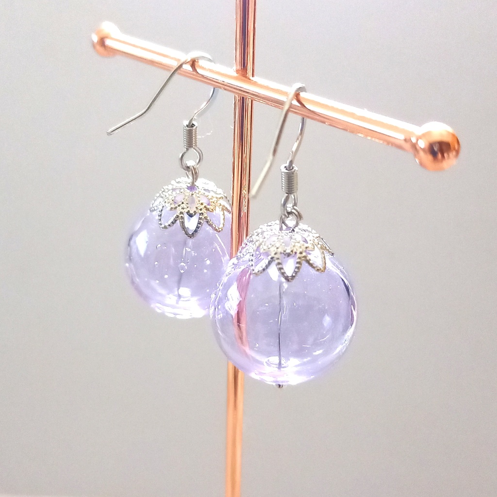 薩摩の奇公子 ガラスのピアス イヤリング(送料込み)