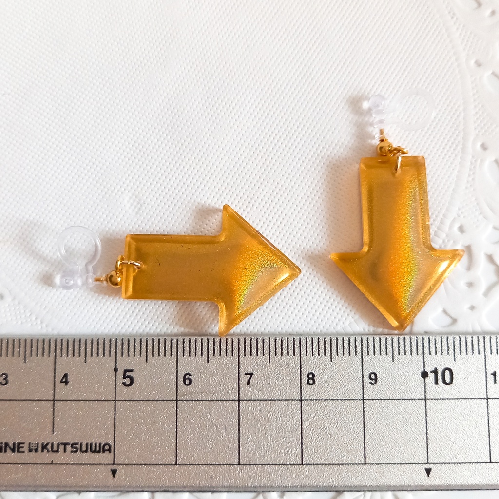 矢印 ピアス イヤリング