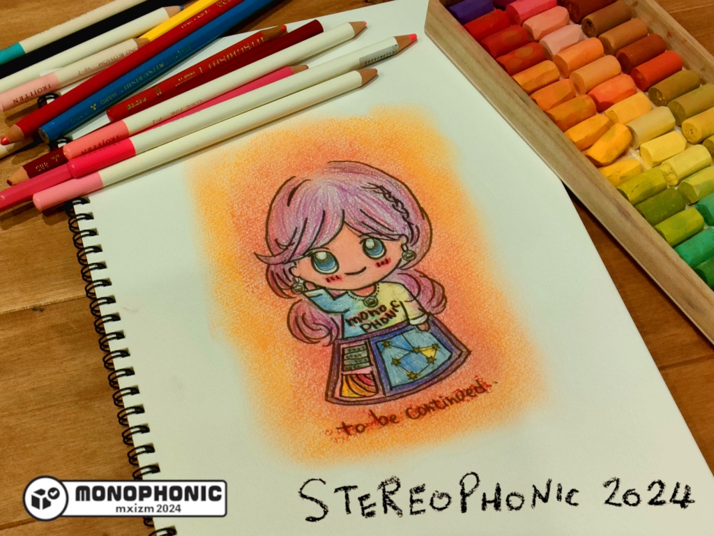 mxizm STEREOPHONIC2024 フェスTシャツ Design by エス。。