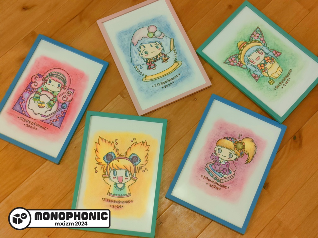 STEREOPHONIC2024 妖精の原画 Design by エス。。