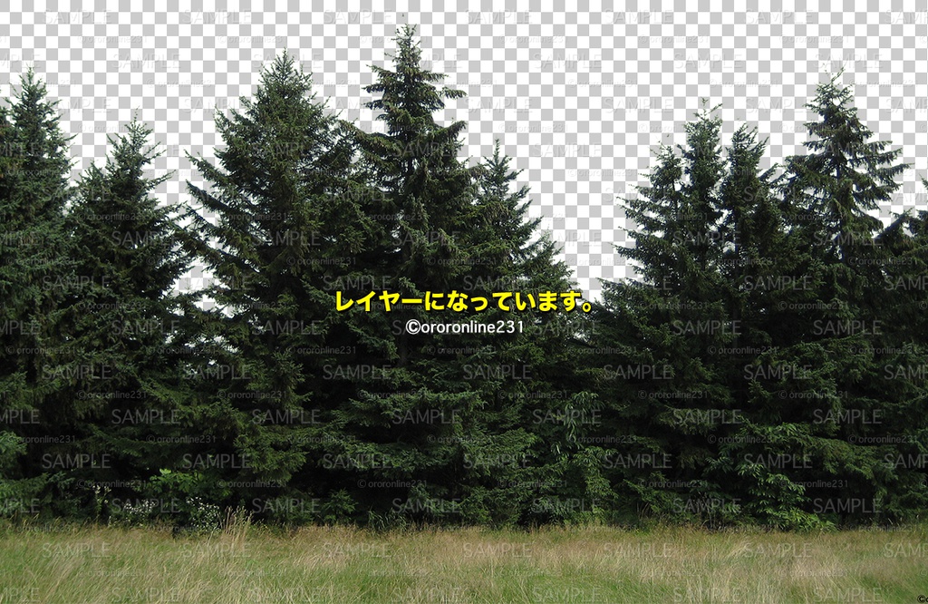 針葉樹の素材_No,01