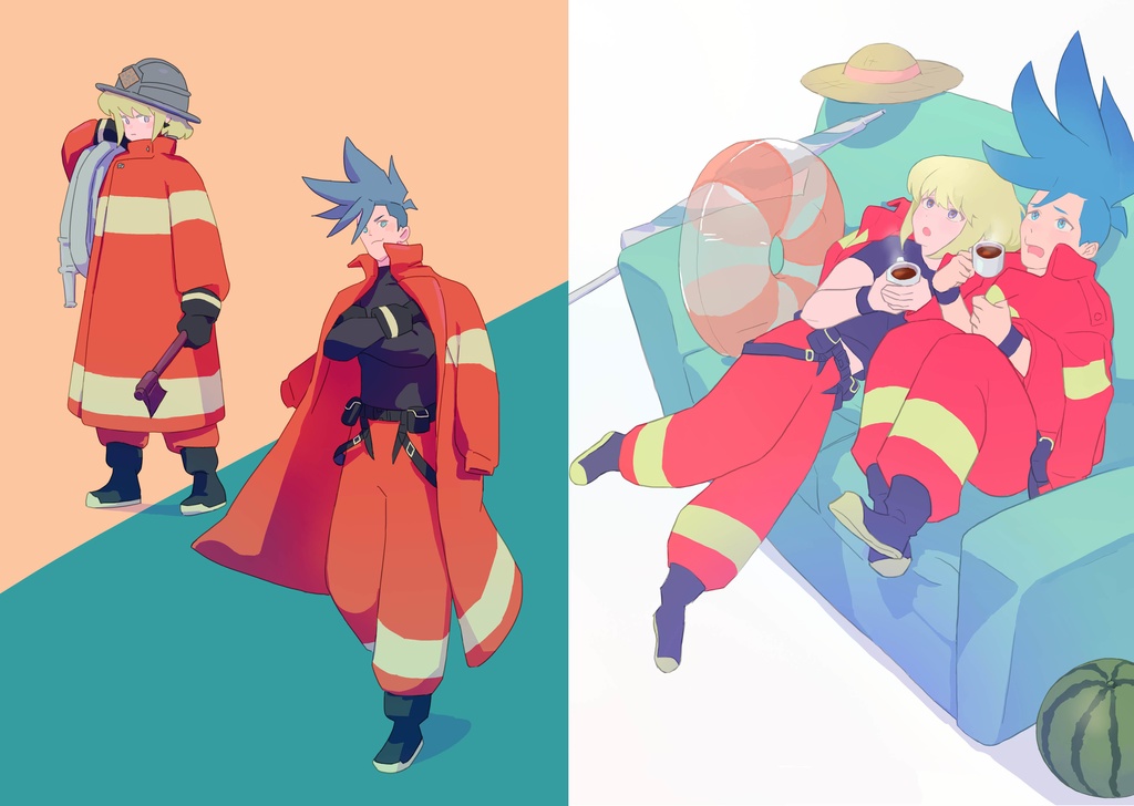 JUMP プロメア ガロリオイラスト集3 promare illustration book3