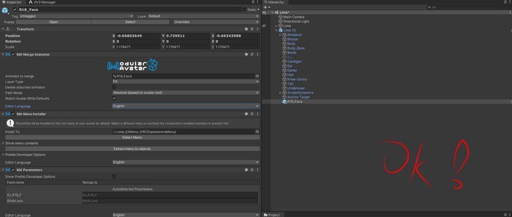 【ライム/Lime対応】R18_Face