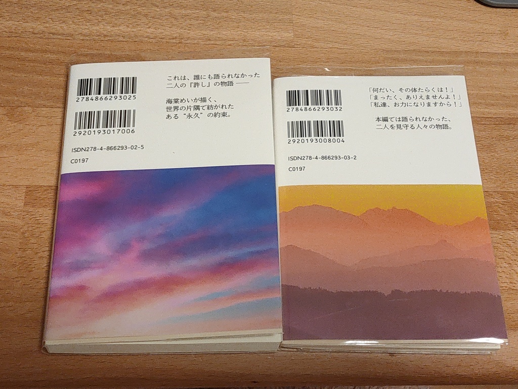 二人の許し色(土井夢小説 2冊セット)