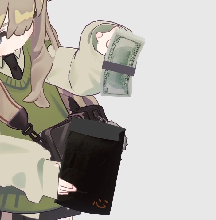 【無料 Free】 Functionable toy New Year Lucky Money bag Red envelope 【ModularAvatar対応】