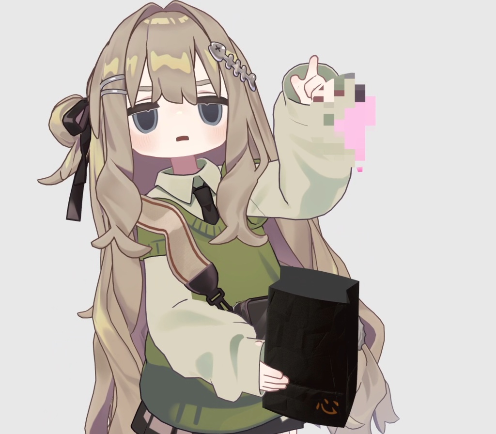 【無料 Free】 Functionable toy New Year Lucky Money bag Red envelope 【ModularAvatar対応】