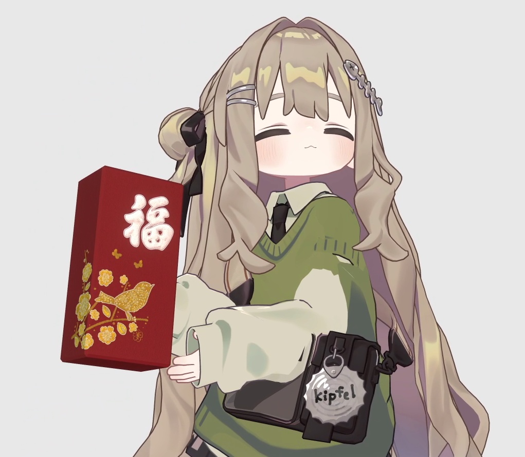 【無料 Free】 Functionable toy New Year Lucky Money bag Red envelope 【ModularAvatar対応】