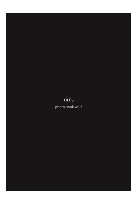 riri's photo book No.2