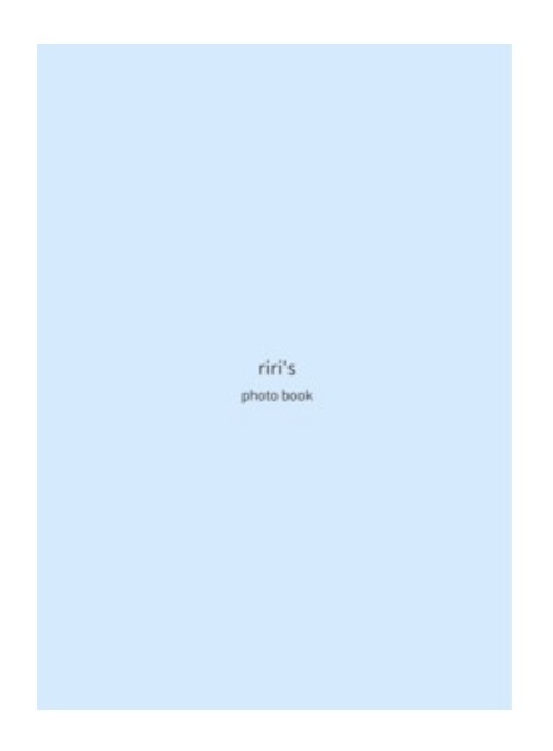 riri's photo book No.1＆No.2