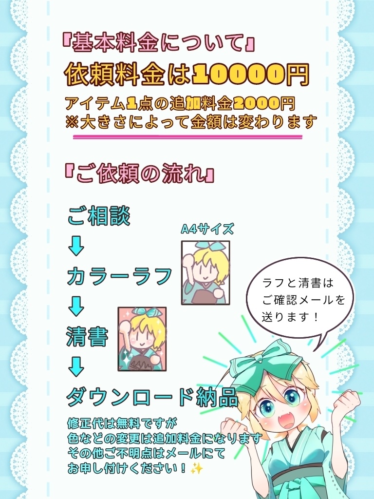 有償依頼について