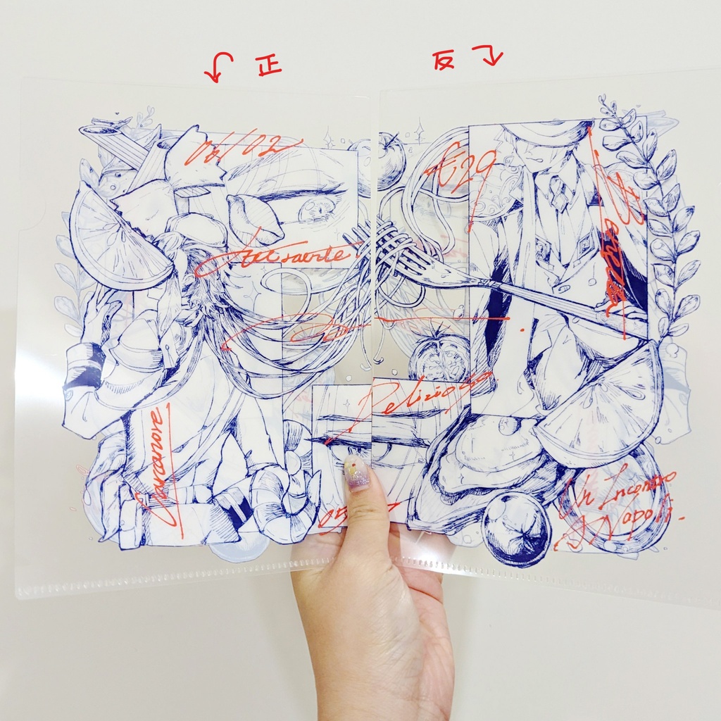 A5クリアファイル