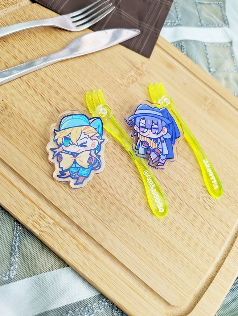 フォーク型アクリル