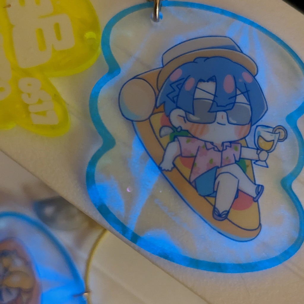 バカンス風アクキー