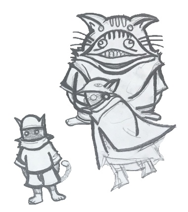 怪獣たちのサコッシュ