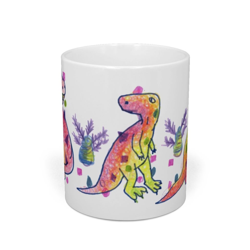 恐竜のマグカップ