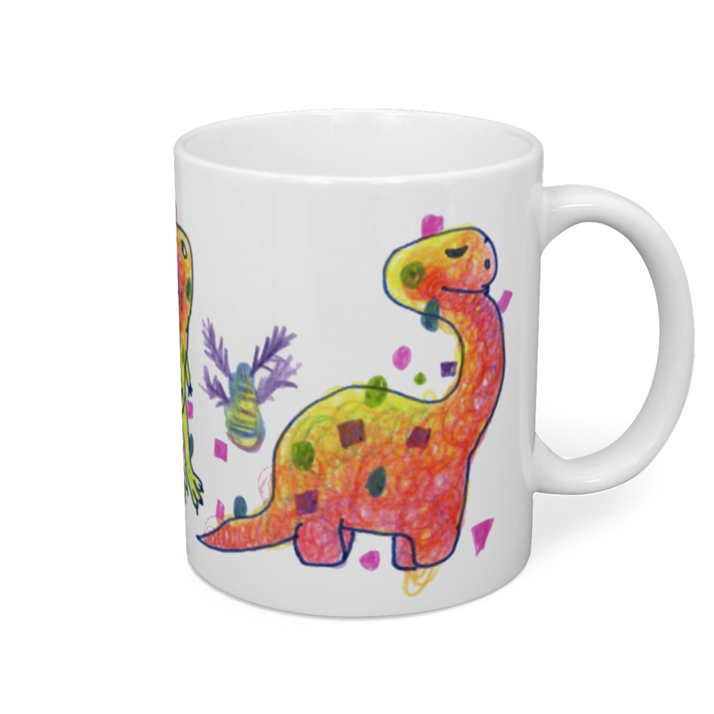 恐竜のマグカップ
